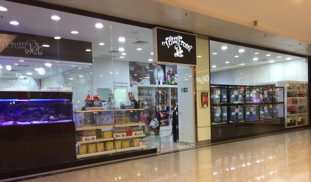Fachada da loja no Shopping ABC
